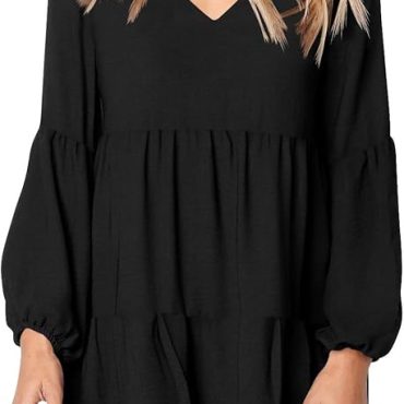 Womens Summer Dresses Beach Casual Loose Tshirt Floral Short Sleeve Flowy Pockets Sundresses