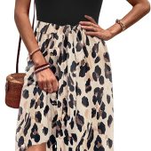 Imily Bela Womens Maxi Dress Summer Casual Cap Sleeve Flowy Empire Waist Long Dress